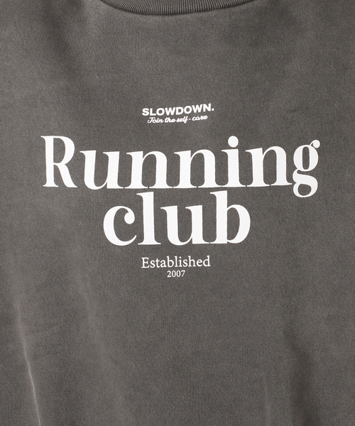 journal standard L'essage（ジャーナルスタンダードレサージュ）の「【RUNNING~】ピグメントスウェットプルオーバー（スウェット・レディース・ブラック/ベージュ/ブラウン・FREE）」の14枚目の写真
