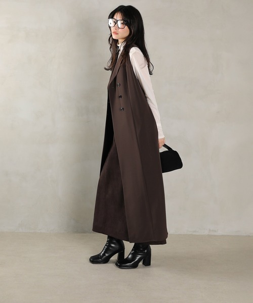 Kana(カナ)の「ロングジレ ワンピース チュール トップス スカート 3点セット ドレス パーティー 結婚式 お呼ばれ オケージョンドレス(ドレス・レディース・ブラウン/アイボリー/ブラック・M)」の21枚目の写真