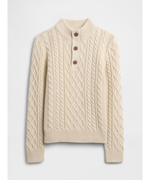 GAP(ギャップ)のケーブルニット モックネックセーター (キッズ)(ニット/セーター)