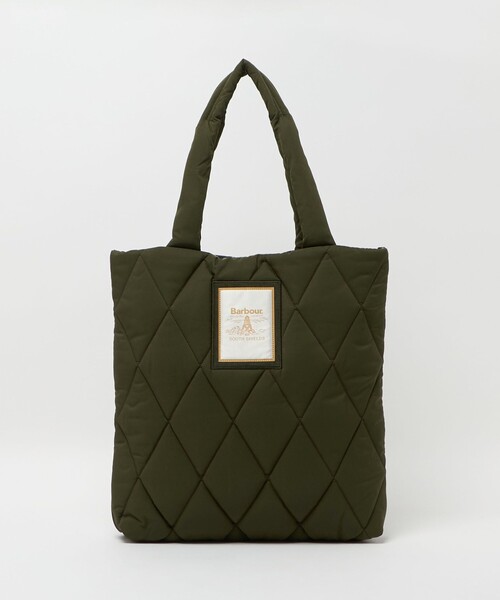 Barbour＞キルティングトートバッグ（トートバッグ）｜Barbour