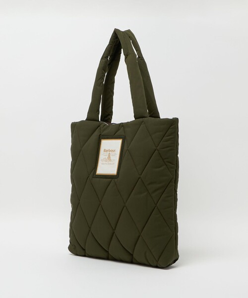 Barbour＞キルティングトートバッグ（トートバッグ）｜Barbour