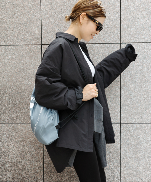 25AW＊ドゥーズィエムクラス＊CALUXキャラクス　シャツジャケット＊バッグ付 CALUX/キャラクス】SHIRT JACKET（その他アウター）｜CALUX