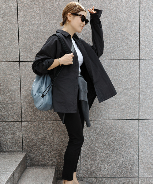 25AW＊ドゥーズィエムクラス＊CALUXキャラクス　シャツジャケット＊バッグ付 CALUX/キャラクス】SHIRT JACKET（その他アウター）｜CALUX