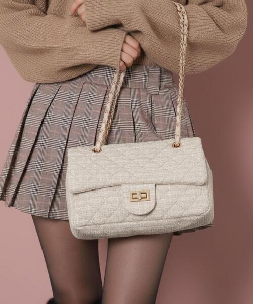 Ober Tashe（オーバータッシェ）の「2WAYショルダーバッグ（ショルダーバッグ・レディース・ピンク系/アイボリー/ブラック・FREE）」の3枚目の写真