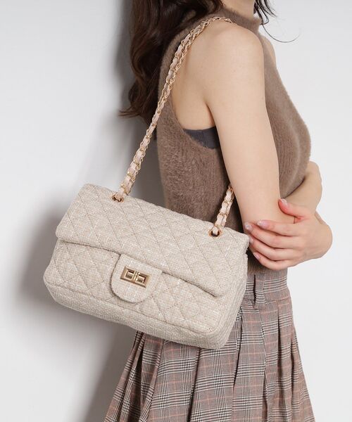 Ober Tashe（オーバータッシェ）の「2WAYショルダーバッグ（ショルダーバッグ・レディース・ピンク系/アイボリー/ブラック・FREE）」の11枚目の写真