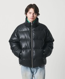 ダウンジャケット/コート（合成皮革/人工皮革）ファッション通販