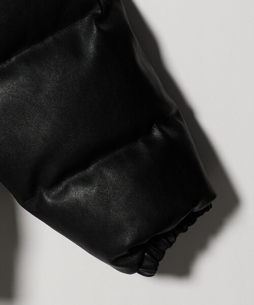 MONKEY TIME（モンキータイム）の「レザーライク ダウン ジャケット（ダウンジャケット/コート・メンズ・ブラック/ダークブラウン・S/M/L/XL）」の11枚目の写真