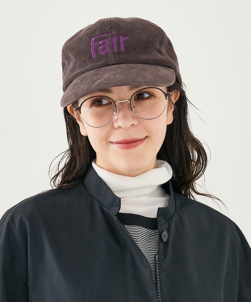 Nine Tailor（ナインテイラー）の「【WEB限定】【Nine Tailor/ナインテーラー】Woodruff Cap（キャップ・レディース・ダークブラウン/パープル/アイボリー・フリー）」の2枚目の写真