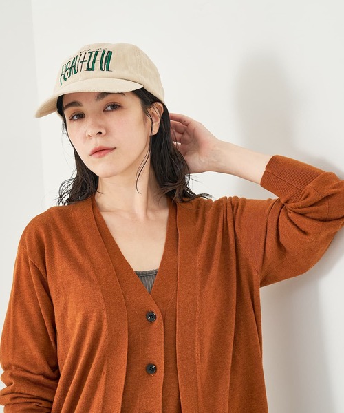 Nine Tailor（ナインテイラー）の「【WEB限定】【Nine Tailor/ナインテーラー】Woodruff Cap（キャップ・レディース・ダークブラウン/パープル/アイボリー・フリー）」の8枚目の写真