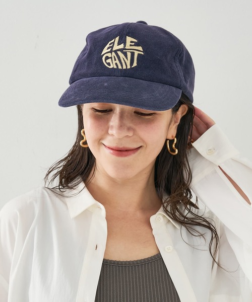 Nine Tailor（ナインテイラー）の「【WEB限定】【Nine Tailor/ナインテーラー】Woodruff Cap（キャップ・レディース・ダークブラウン/パープル/アイボリー・フリー）」の12枚目の写真