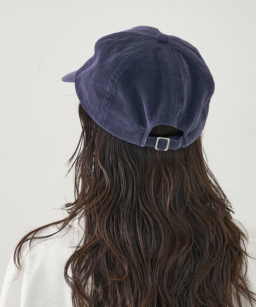 Nine Tailor（ナインテイラー）の「【WEB限定】【Nine Tailor/ナインテーラー】Woodruff Cap（キャップ・レディース・ダークブラウン/パープル/アイボリー・フリー）」の15枚目の写真
