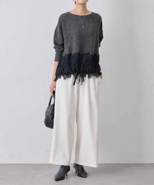 BEARDSLEY(ビアズリー)裏起毛バレルパンツ BEARDSLEY（ビアズリー） パンツ バレルスウェットパンツ レディース