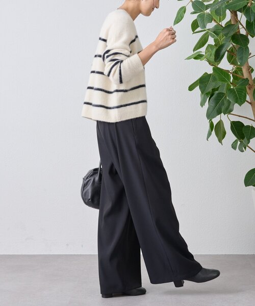 ビアズリー　裏起毛パンツ ビアズリー 裏起毛パンツ BEARDSLEY（ビアズリー）の「ウエストリブ裏