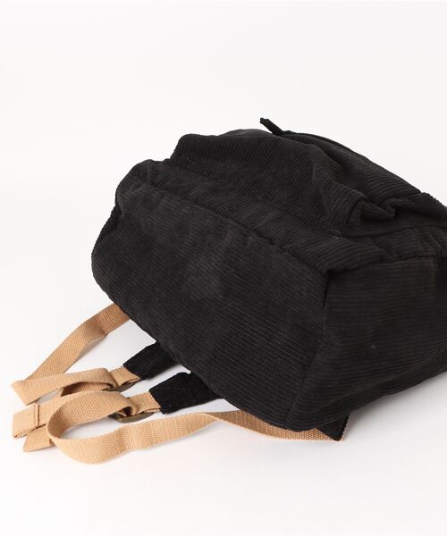 BILLABONG(ビラボン)の「BILLABONG レディース 24E653502-SCHOOLS OU バックパック/リュック 【2025年秋冬モデル】 @autumn/ビラボンコーデュロイリュック(バックパック/リュック・レディース・ブラック・FREE)」の9枚目の写真