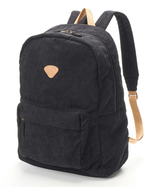 BILLABONG(ビラボン)の「BILLABONG レディース 24E653502-SCHOOLS OU バックパック/リュック 【2025年秋冬モデル】 @autumn/ビラボンコーデュロイリュック(バックパック/リュック・レディース・ブラック・FREE)」の1枚目の写真
