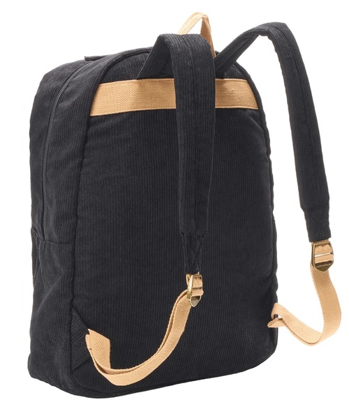 BILLABONG(ビラボン)の「BILLABONG レディース 24E653502-SCHOOLS OU バックパック/リュック 【2025年秋冬モデル】 @autumn/ビラボンコーデュロイリュック(バックパック/リュック・レディース・ブラック・FREE)」の4枚目の写真