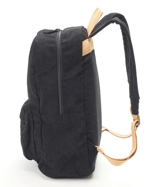 BILLABONG(ビラボン)の「BILLABONG レディース 24E653502-SCHOOLS OU バックパック/リュック 【2025年秋冬モデル】 @autumn/ビラボンコーデュロイリュック(バックパック/リュック・レディース・ブラック・FREE)」の2枚目の写真