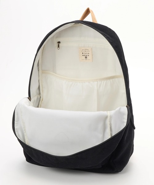 BILLABONG(ビラボン)の「BILLABONG レディース 24E653502-SCHOOLS OU バックパック/リュック 【2025年秋冬モデル】 @autumn/ビラボンコーデュロイリュック(バックパック/リュック・レディース・ブラック・FREE)」の17枚目の写真