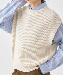 IENA GIZA接結ノースリーブ GIZA接結ノースリーブ（ニット／セーター）｜IENA（イエナ）の