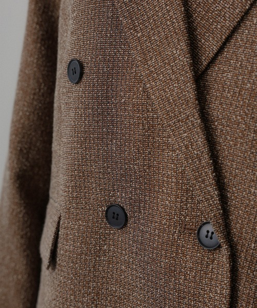 Floran（フローラン）の「ツイードテーラードジャケット（テーラードジャケット・レディース・ブラック/ブラウン・FREE）」の20枚目の写真