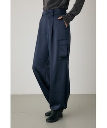 crie conforto | フローワークパンツ　サテン / 2WAY(カーゴパンツ)