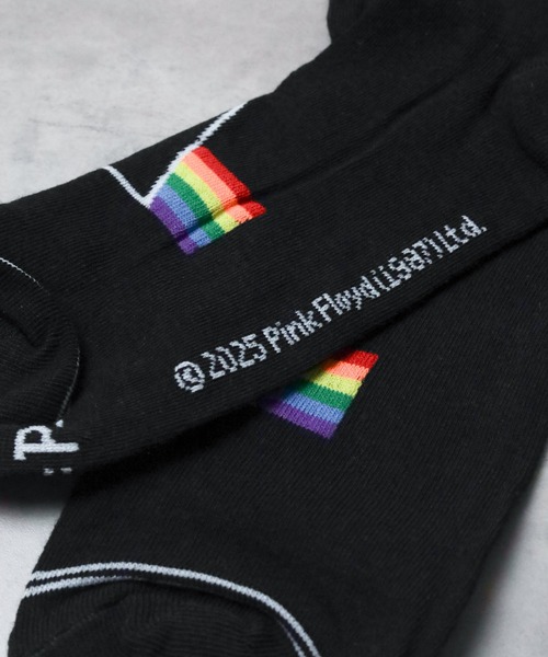 ARCHIVER(アーカイバ)の「【RES】【Perri's Socks(ぺリーズソックス)】Pink Floyd 3Pソックス(ソックス/靴下・メンズ・ブラック・FREE)」の9枚目の写真