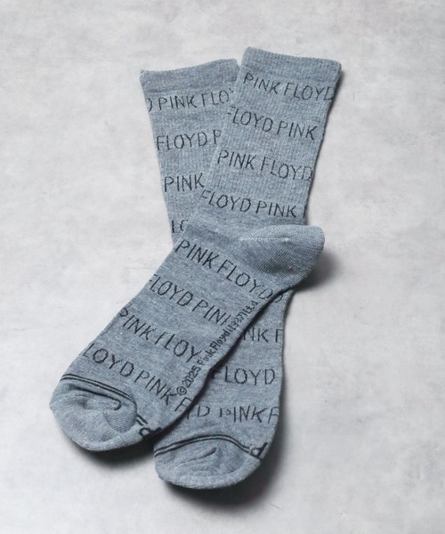 ARCHIVER(アーカイバ)の「【RES】【Perri's Socks(ぺリーズソックス)】Pink Floyd 3Pソックス(ソックス/靴下・メンズ・ブラック・FREE)」の2枚目の写真