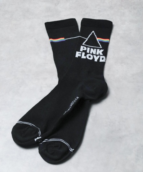 ARCHIVER(アーカイバ)の「【RES】【Perri's Socks(ぺリーズソックス)】Pink Floyd 3Pソックス(ソックス/靴下・メンズ・ブラック・FREE)」の4枚目の写真