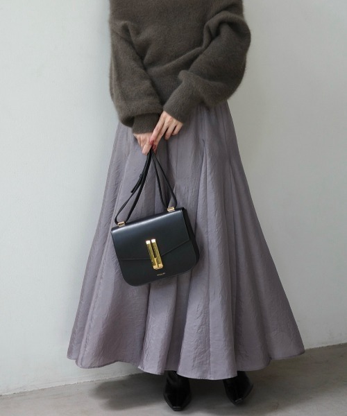 ファインシアーフレアスカート（スカート）｜anuans（アニュアンス）の