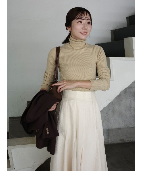 ファインシアーフレアスカート（スカート）｜anuans（アニュアンス）の