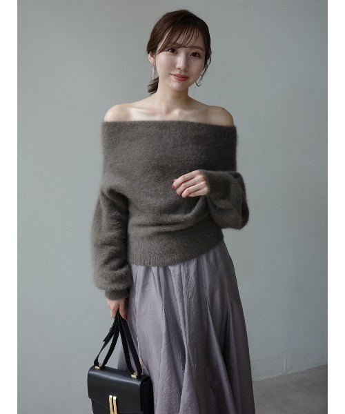 ファインシアーフレアスカート（スカート）｜anuans（アニュアンス）の