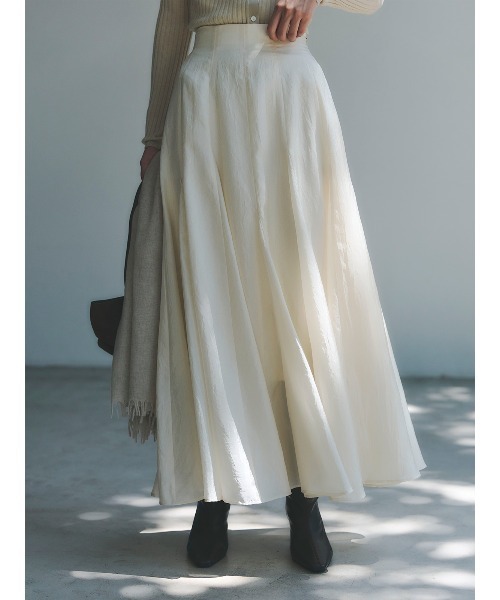 ファインシアーフレアスカート（スカート）｜anuans（アニュアンス）の