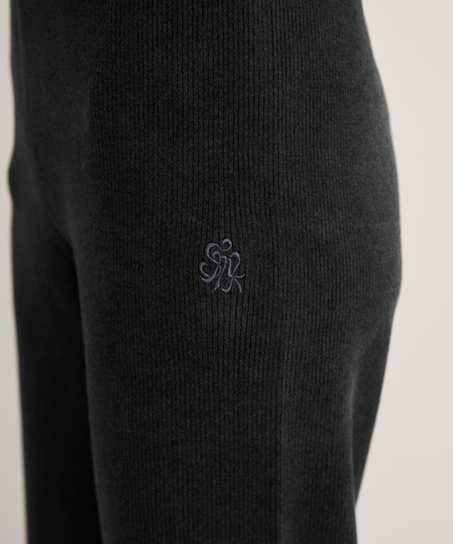 Healthknit(ヘルスニット)の「【Healthknit/ヘルスニット】Silky Mole Knit Pants/セットアップ対応(その他パンツ・レディース・ブラウン系その他2/チャコールグレー・FREE)」の13枚目の写真