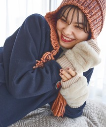 niko and...(ニコアンド)のオリジナルフェイクファーハンドウォーマー(手袋)