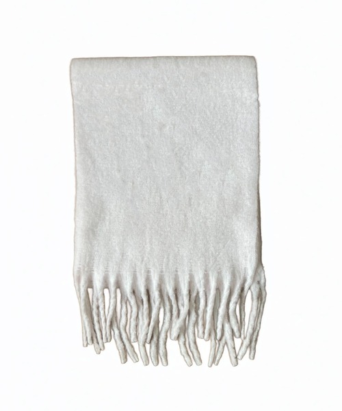 セール】カラーアソートビッグストール/マフラー/フリンジ ボリューム