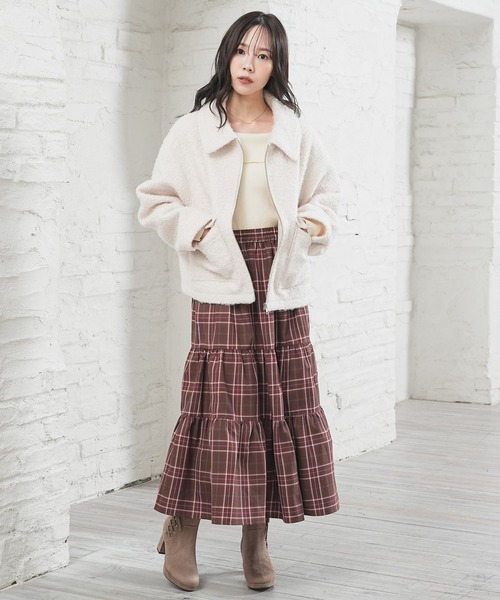 Honeys(ハニーズ)の「サイドレースアップブーツ(ブーツ・レディース・グレイッシュベージュ/ブラウン/ブラック・LL/L/S/M)」の11枚目の写真