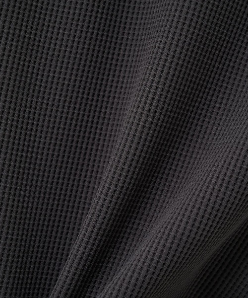 N.HOOLYWOOD(N.ハリウッド)の「【N.HOOLYWOOD/エヌハリウッド】別注 WAFFLE P/O SWEAT(Tシャツ/カットソー・メンズ・ブラック/ダークグレー・38/40/36)」の13枚目の写真