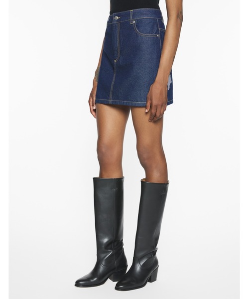 セール】DENIM MINI SKIRT（スカート）｜Maison Kitsune（メゾンキツネ