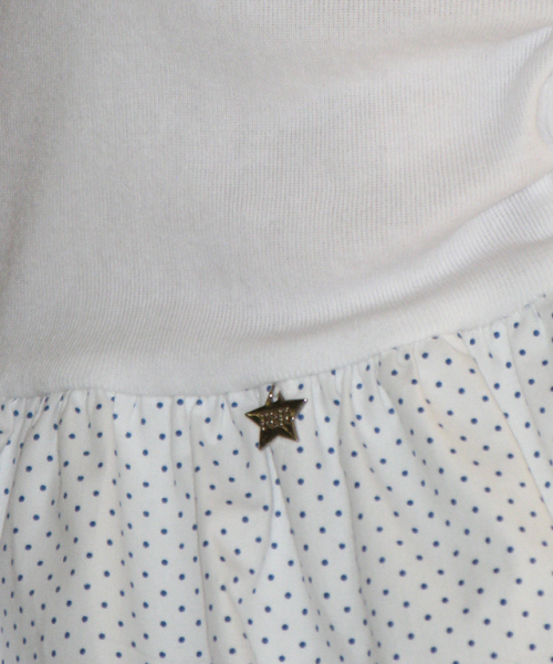 RONRON（ロンロン）の「PUMPKIN LAYERED SLEEVELESS WHITE DOT（Tシャツ/カットソー・レディース・その他・FREE）」の2枚目の写真