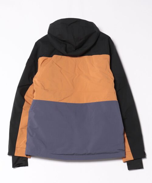 Quiksilver(クイックシルバー)の「SYCAMORE BLOCK 20K J/クイックシルバースキースノーボードウェア(ジャケット)(マウンテンパーカー・メンズ・ブラウン/グリーン・SMALL/MEDIUM/LARGE/X-LARGE)」の3枚目の写真