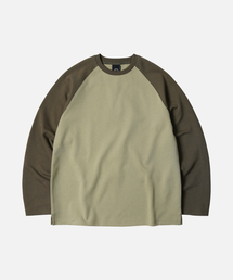 RAGLAN LONG SLEEVE TEE 002 _ OLIVE