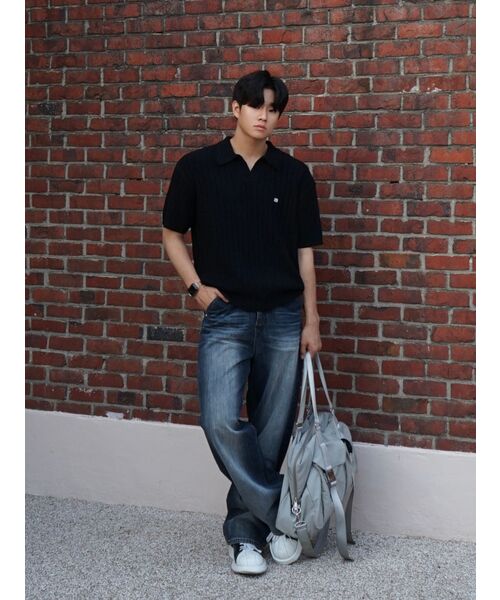 GUBIN(グビン)の「バックボタンワイドデニムパンツ(デニムパンツ・レディース・その他・SMALL/MEDIUM/LARGE)」の10枚目の写真