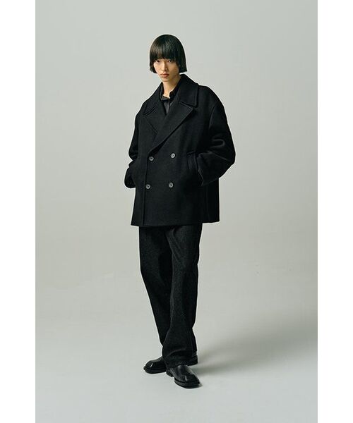 MUSINSA STANDARD（ムシンサスタンダード）の「[シティレジャー] CNオーバーサイズシャツ [ブラック]（シャツ/ブラウス・メンズ・その他・SMALL/MEDIUM/LARGE/X-LARGE/XX-LARGE）」の13枚目の写真
