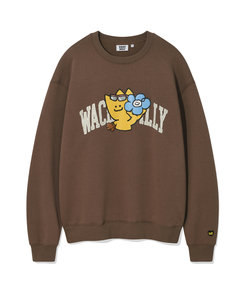 Wacky WiLLy(ワッキーウィリー)の「キキアンドリリーグラフィックスウェットブラウン(スウェット・レディース・その他・SMALL/MEDIUM/LARGE/X-LARGE)」の1枚目の写真
