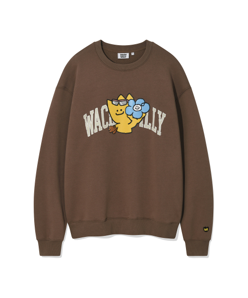 Wacky WiLLy(ワッキーウィリー)の「キキアンドリリーグラフィックスウェットブラウン(スウェット・レディース・その他・SMALL/MEDIUM/LARGE/X-LARGE)」の2枚目の写真