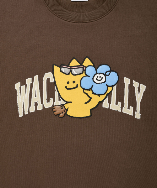 Wacky WiLLy(ワッキーウィリー)の「キキアンドリリーグラフィックスウェットブラウン(スウェット・レディース・その他・SMALL/MEDIUM/LARGE/X-LARGE)」の5枚目の写真