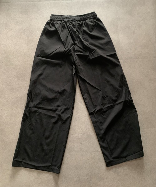 SHEPP(シープ)の「サイド配色デザインナイロンワイドパンツ(その他パンツ・メンズ・ブラック/チャコール/グレー・L/M)」の10枚目の写真