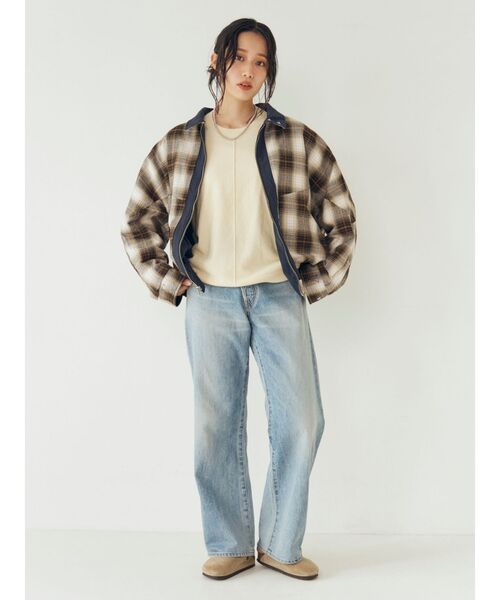 Ungrid（アングリッド）の「リバーシブルスウィングトップ（ブルゾン・レディース・ベージュ/ネイビー・FREE）」の19枚目の写真