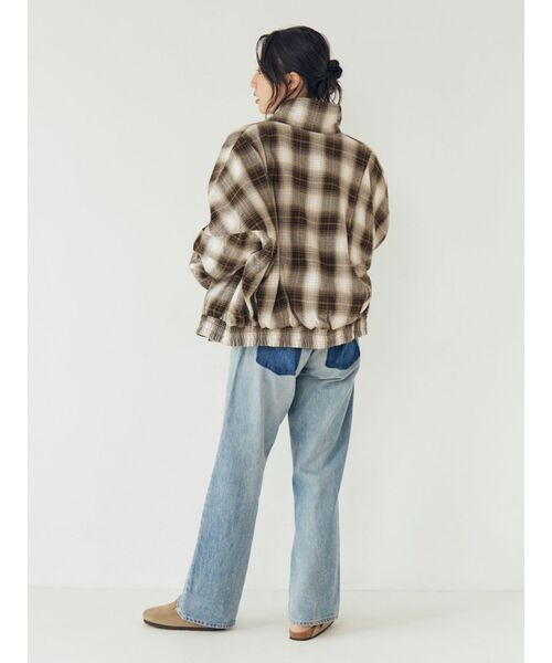 Ungrid（アングリッド）の「リバーシブルスウィングトップ（ブルゾン・レディース・ベージュ/ネイビー・FREE）」の20枚目の写真