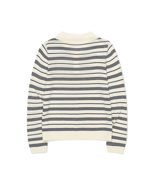 MOAA（モア）の「Voyage Stripe pullover (NAVY)（ニット/セーター・レディース・その他・SMALL/MEDIUM）」の6枚目の写真